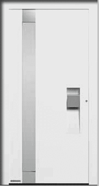 Двери входные алюминиевые ThermoCarbon Hormann - Мотив 306 в Тимашёвске