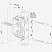 Заказать Замок крупный декоративный накладной  Locinox (Бельгия) LAKQ4040 H2L — на кованую калитку в Тимашёвске